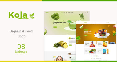 Kola – Organic & Food WooCommerce WordPress Theme