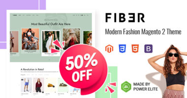 Fiber – Modern Fashion Store Magento 2 Theme