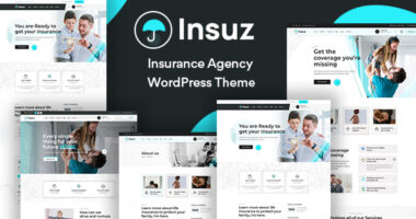 Insuz – Insurance Company WordPress Theme