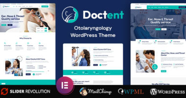 Doctent – Otolaryngologist | ENT Doctor WordPress Theme