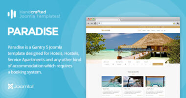 IT Paradise – Gantry 5, Hotel & Booking Joomla Template