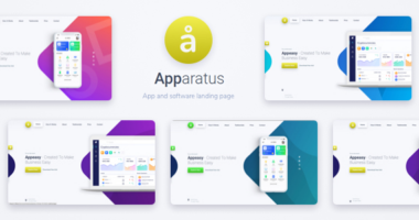 Apparatus | A Multi-Purpose One Page Saas and App Landing Theme
