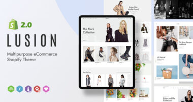 Lusion – Multipurpose eCommerce Shopify Theme