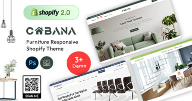 Cabana – Modern Furniture Shopify 2.0 Store