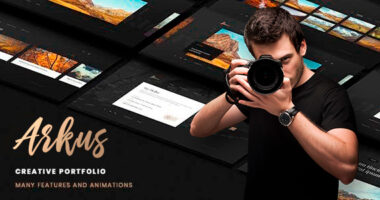 Arkus – Photography Portfolio Theme