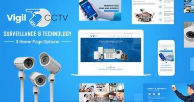 Vigil – CCTV Security WordPress Theme