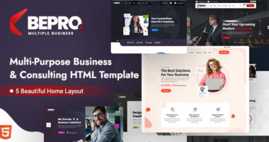 Bepro – Multipurpose Business HTML Template