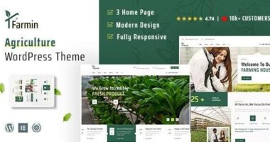 Farmin – Agriculture and Organic Farming WooCommerce Theme