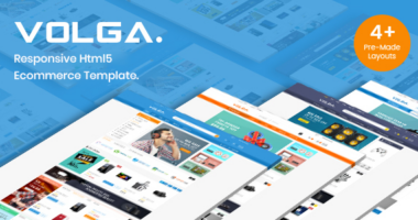 Volga – Electronics Store eCommerce HTML Template