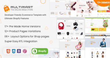 Multimart – Shopify Responsive Theme OS 2.0