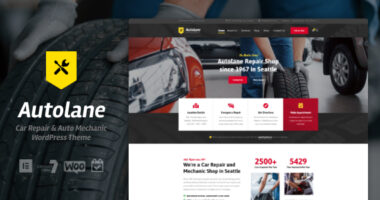 Autolane – Car Mechanic WordPress Theme