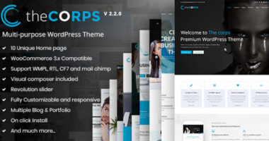 The Corps – Multi-Purpose WordPress Theme