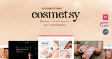 Cosmetsy – Beauty Cosmetics Shop Theme