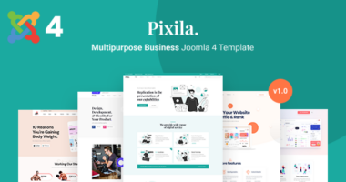 Pixila – Creative Multipurpose Joomla 4 Template
