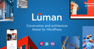 Luman – Construction WordPress Theme
