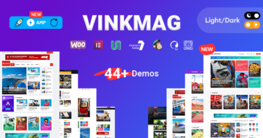 Vinkmag – AMP Newspaper Magazine WordPress Theme