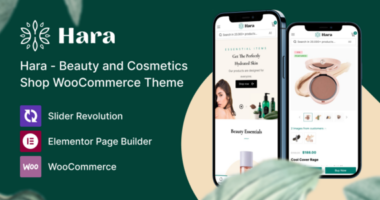 Hara – Beauty and Cosmetics Shop WooCommerce Theme