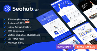 SEOhub – Digital Marketing Agency HTML5 Template