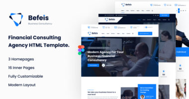 Befeis – Financial Consultation HTML Template