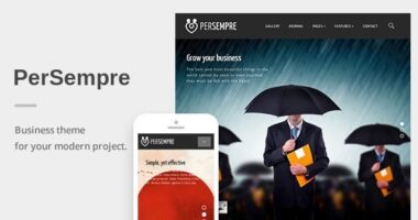 PerSempre – Responsive WordPress Theme For Your Business