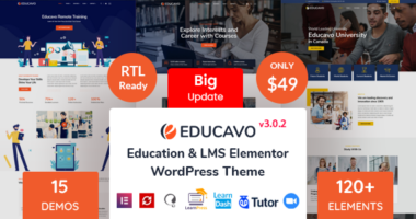 Educavo – Education WordPress Theme