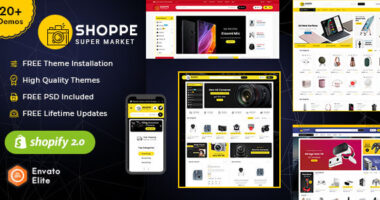 Shoppe – Shopify 2.0 Multi-Purpose Responsive Theme