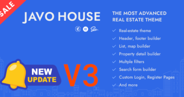 Javo House – Real Estate WordPress Theme