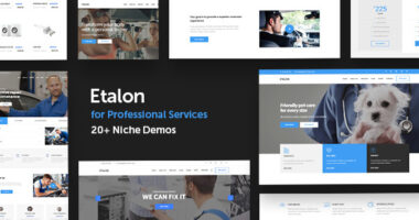 Etalon – Multi-Concept Theme for Professional Services