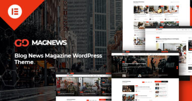 Gmag – Blog News Magazine WordPress Theme