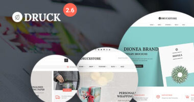 Druck – Print shop WooCommerce WordPress Theme
