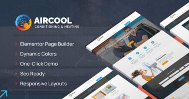 AirCool – Conditioning And Heating WordPress theme