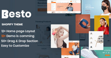Besto – The Electronics & Clothing Fashion Multipurpose eCommerce Shopify Theme