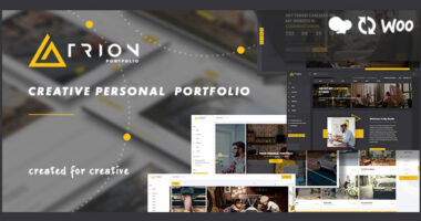 Trion – Portfolio WordPress Theme