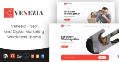 Venezia – Digital Marketing WordPress Theme