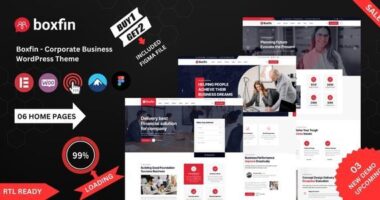 Boxfin – Corporate Business WordPress Theme