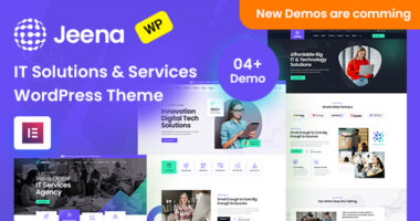 Jeena – Technology & IT Solutions WordPress Theme
