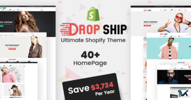 Dropshipping – Fashion Shopify Theme Multipurpose Responsive Template