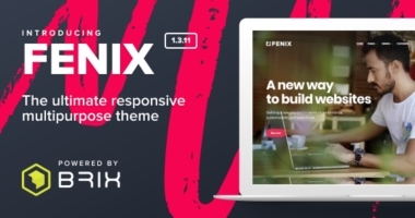 Fenix – Responsive Multi-Purpose WordPress theme