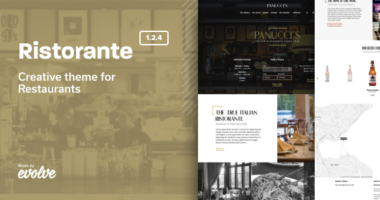 Ristorante – Creative Restaurant WordPress Theme