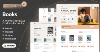 Books – Shopify 2.0 Bookstore Theme