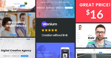 Wanium – A Elegant Multi-Concept Theme