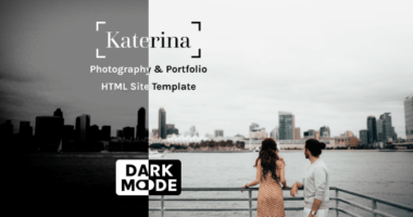 Katerina – Photography Portfolio Site Template