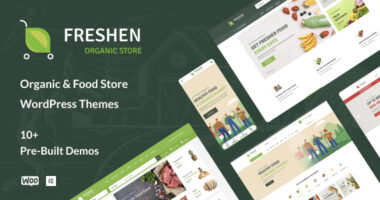 Freshen – Organic Food Store WordPress Theme
