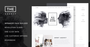 The Agecy – Creative One Page Agency Theme