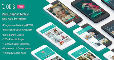 Odis: PWA Mobile App (Progressive Web App)