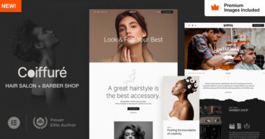 Coiffure – Hair Salon & Barber WordPress Theme