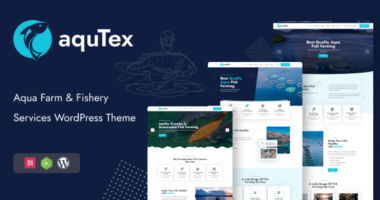 Aqutex – Aqua Farm & Fishery Services WordPress Theme