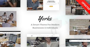 Yorks – A Smart Theme For Modern Businesses & Individuals