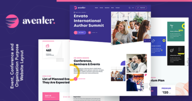 Aventer | Conferences & Events WordPress Theme