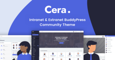 Cera – Intranet Community Theme